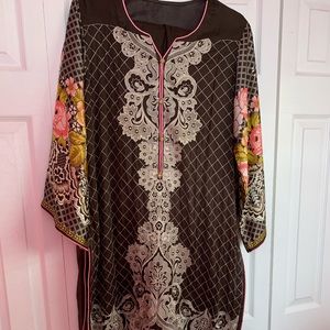 Pakistani Khaadi chiffon and silk (orignal)